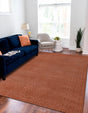 Dusty Pink 4' 1 x 6' 1 Aakaar Rectangle Area Rug 85% Polypropylene & 15% Chenille Living Room Bedroom Carpet for Sale at Rug Engine