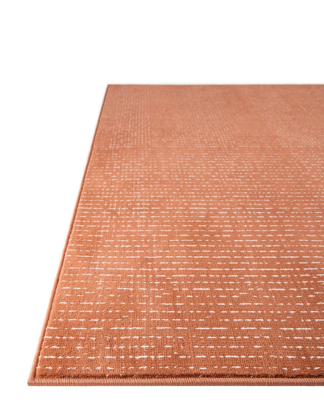 Dusty Pink 7' 10 x 10' Aakaar Rectangle Area Rug 85% Polypropylene & 15% Chenille Living Room Bedroom Carpet for Sale at Rug Engine