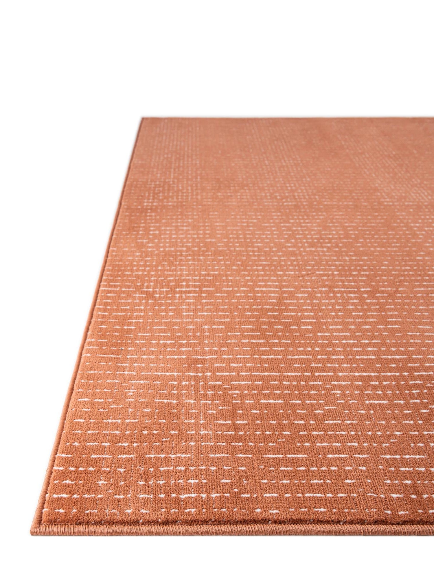 Dusty Pink 5' 3 x 8' Aakaar Rectangle Area Rug 85% Polypropylene & 15% Chenille Living Room Bedroom Carpet for Sale at Rug Engine
