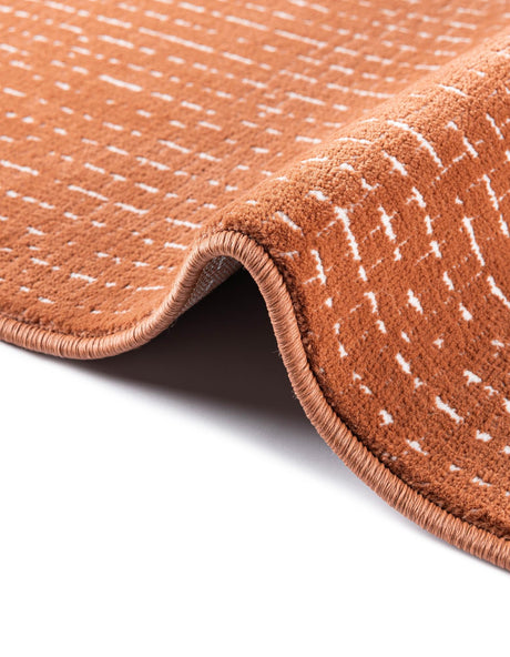 Dusty Pink 2' x 6' 1 Aakaar Runner Area Rug 85% Polypropylene & 15% Chenille Living Room Bedroom Carpet for Sale at Rug Engine
