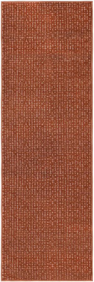 Dusty Pink 2' x 6' 1 Aakaar Runner Area Rug 85% Polypropylene & 15% Chenille Living Room Bedroom Carpet for Sale at Rug Engine