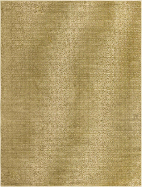 Olive Green 7' 10 x 10' Aakaar Rectangle Area Rug 85% Polypropylene & 15% Chenille Living Room Bedroom Carpet for Sale at Rug Engine