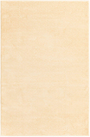 Beige and Cream 4' 1 x 6' 1 Aakaar Rectangle Area Rug 85% Polypropylene & 15% Chenille Living Room Bedroom Carpet for Sale at Rug Engine