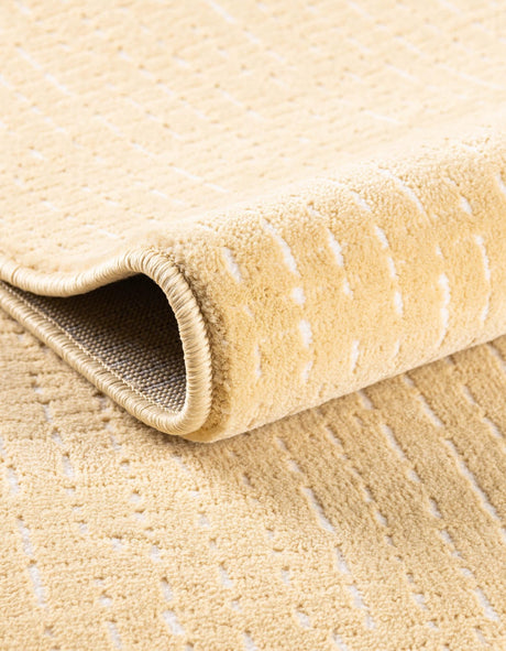 Beige and Cream 7' 10 x 10' Aakaar Rectangle Area Rug 85% Polypropylene & 15% Chenille Living Room Bedroom Carpet for Sale at Rug Engine