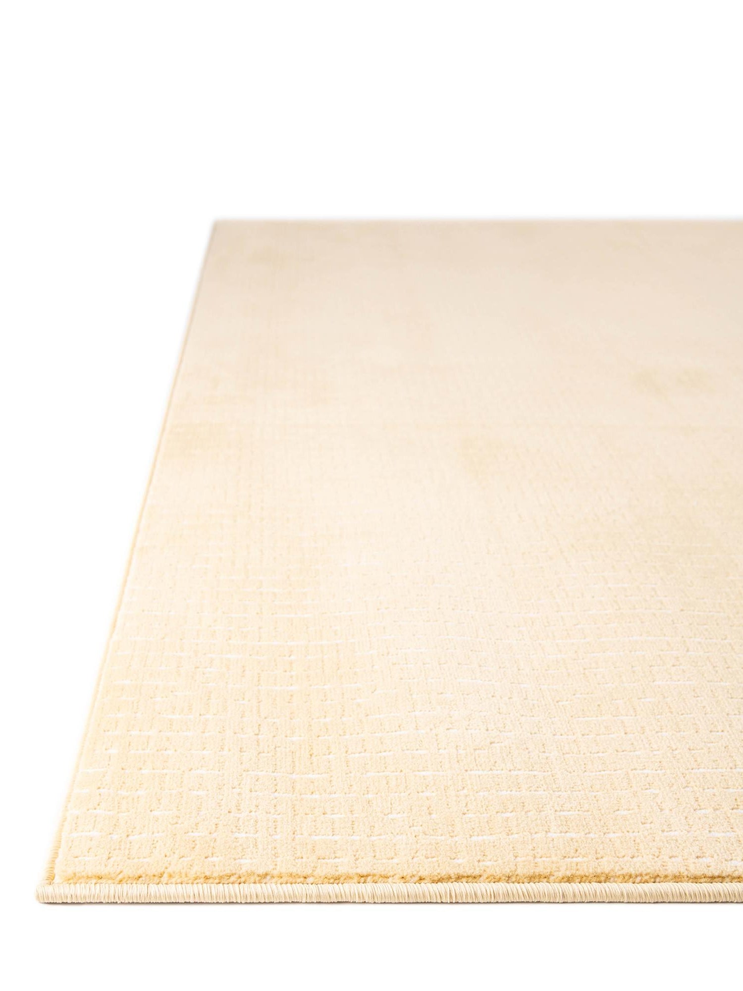 Beige and Cream 5' 3 x 8' Aakaar Rectangle Area Rug 85% Polypropylene & 15% Chenille Living Room Bedroom Carpet for Sale at Rug Engine