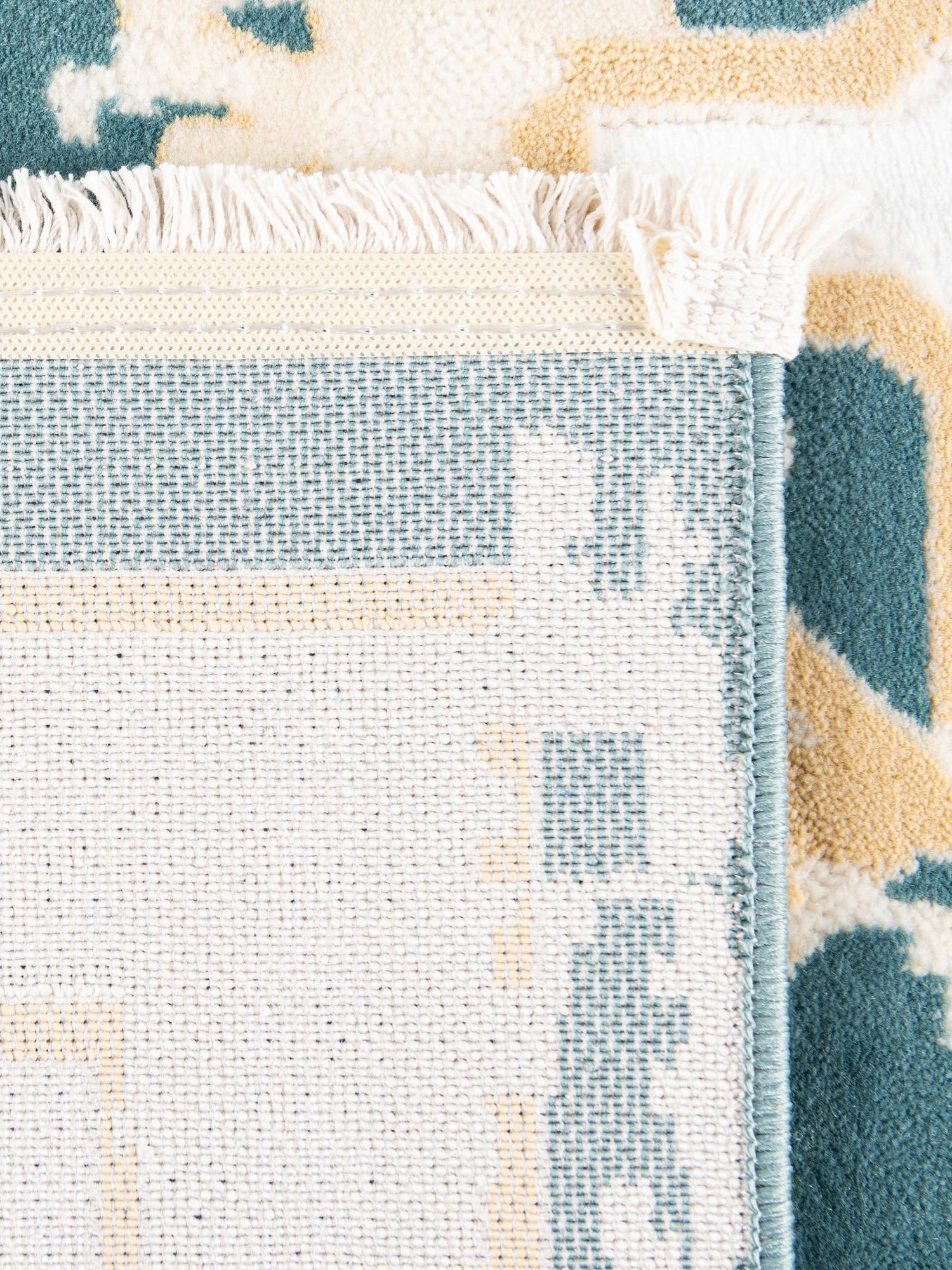 Blue and Ivory 5' 3 x 8' Narenj Rectangle Area Rug 85% Polypropylene & 15% Polyester Traditional Classic Carpet for Living, Dining, Bedrooms, Office for Sale at Rug Engine