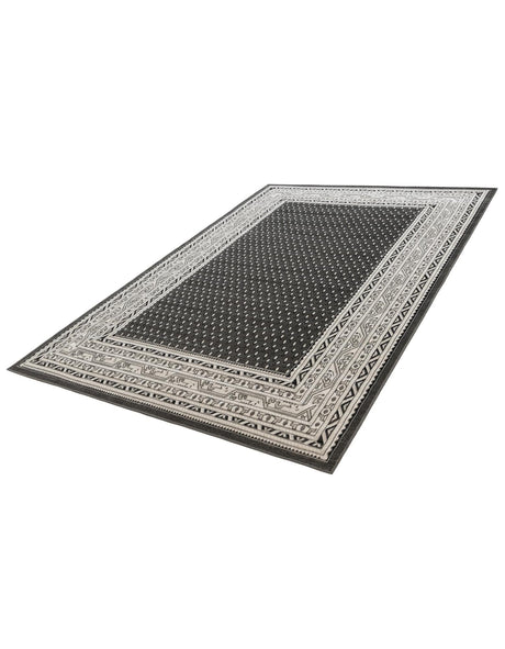 Dark Gray 6' 1 x 9' Williamsburg Rectangle Area Rug 100% Polypropylene With Cotton Backing Durable Easy Clean Stain Resistant Carpet for Sale at Rug Engine
