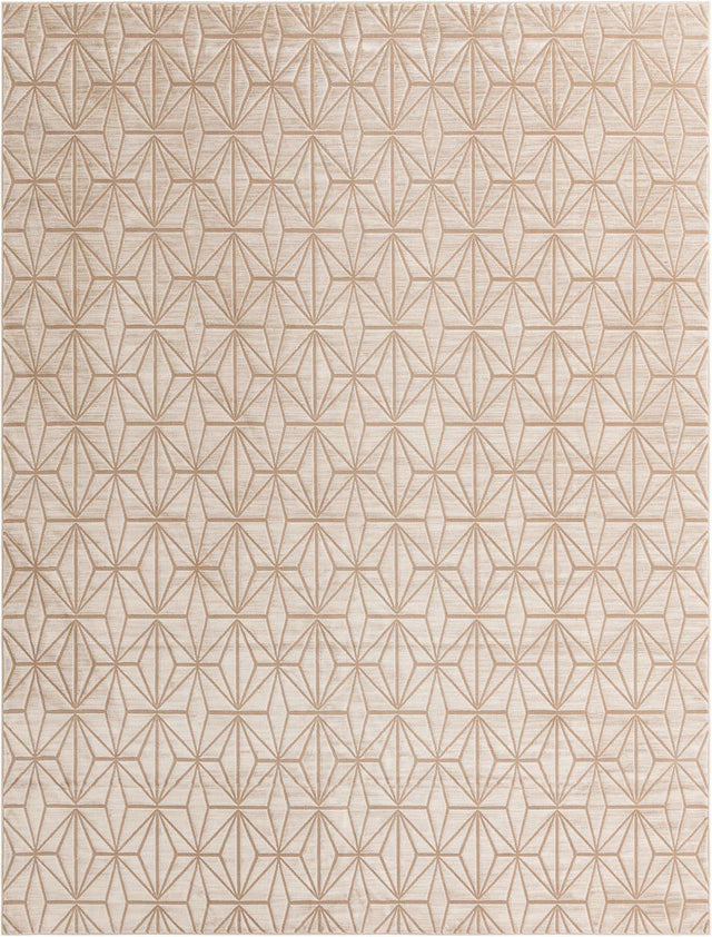 Beige 10' x 13' 1 Jill Zarin Uptown Rectangle Area Rug 70% Polypropylene & 30% Polyester  Contemporary Carpet for Living, Dining, Office, Bedroom for Sale at Rug Engine