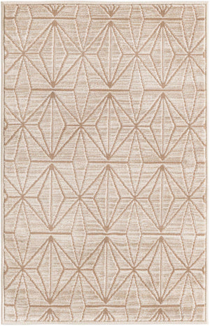 Beige 2' x 3' 1 Jill Zarin Uptown Rectangle Area Rug 70% Polypropylene & 30% Polyester  Contemporary Carpet for Living, Dining, Office, Bedroom for Sale at Rug Engine