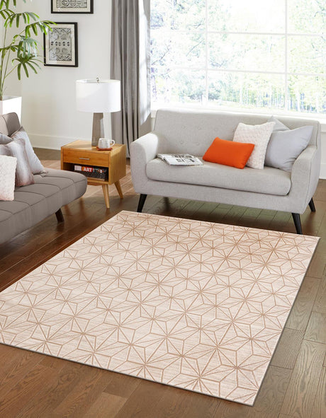 Beige 2' x 3' 1 Jill Zarin Uptown Rectangle Area Rug 70% Polypropylene & 30% Polyester  Contemporary Carpet for Living, Dining, Office, Bedroom for Sale at Rug Engine