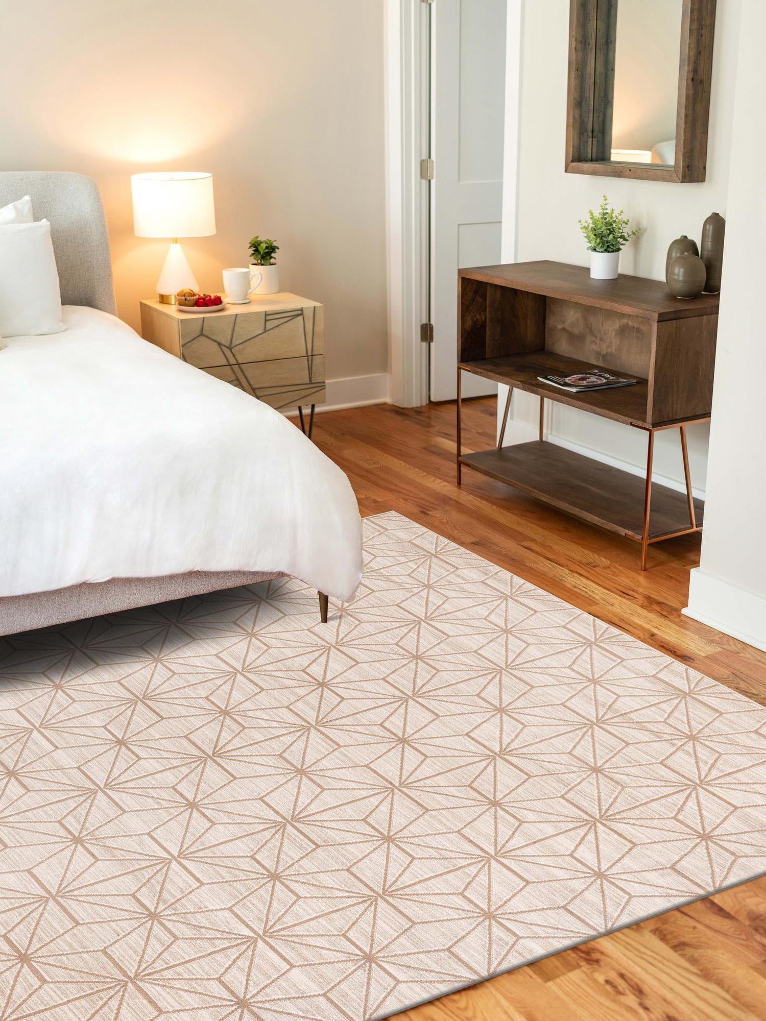 Beige 2' x 3' 1 Jill Zarin Uptown Rectangle Area Rug 70% Polypropylene & 30% Polyester  Contemporary Carpet for Living, Dining, Office, Bedroom for Sale at Rug Engine