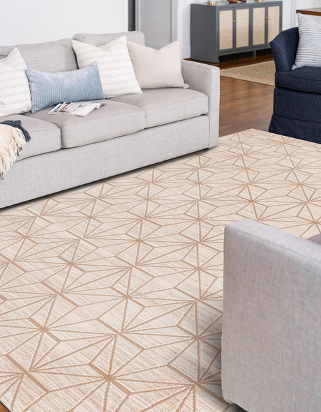 Beige 2' x 3' 1 Jill Zarin Uptown Rectangle Area Rug 70% Polypropylene & 30% Polyester  Contemporary Carpet for Living, Dining, Office, Bedroom for Sale at Rug Engine