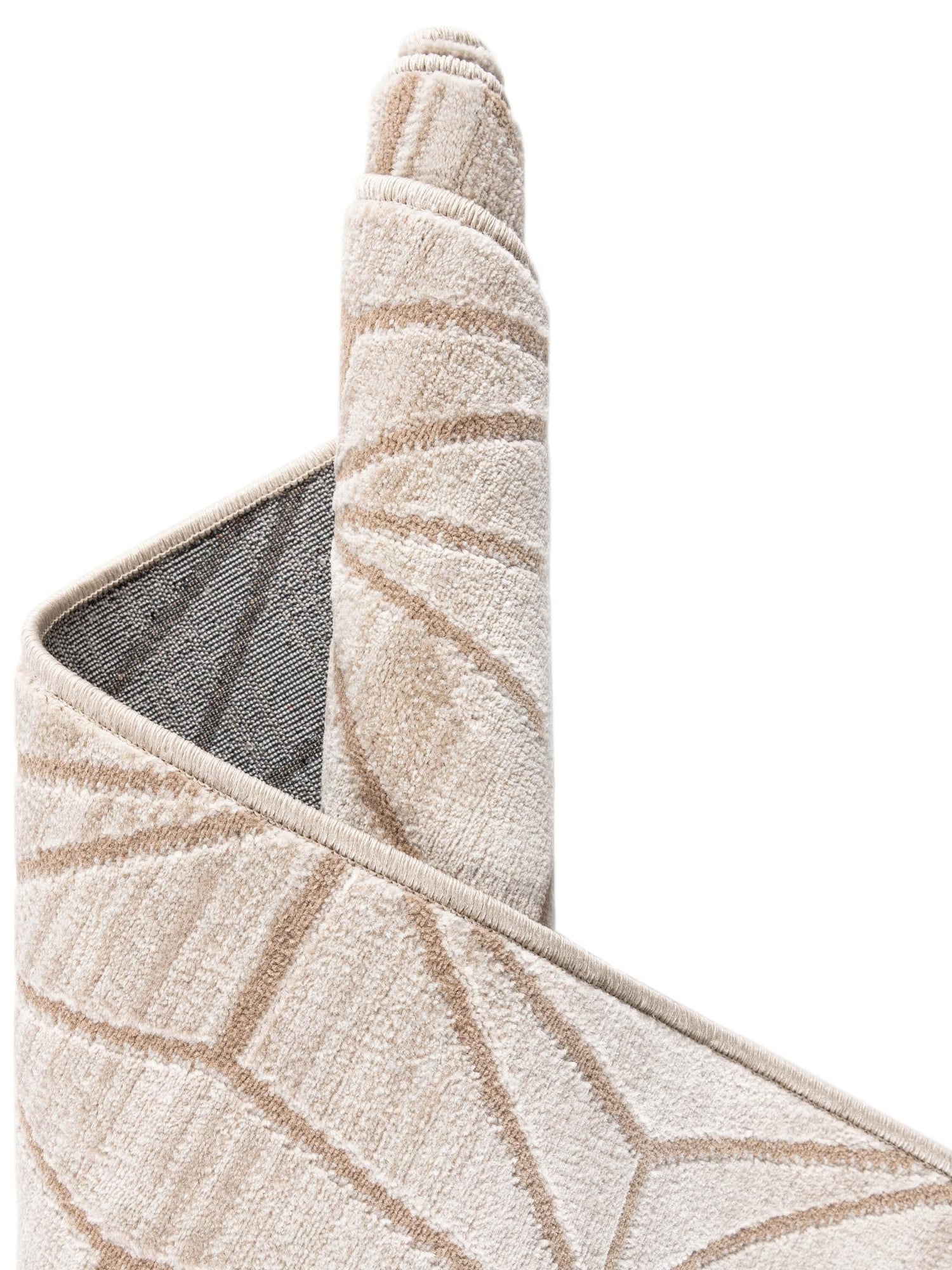 Beige 2' x 5' 1 Jill Zarin Uptown Runner Area Rug 70% Polypropylene & 30% Polyester  Contemporary Carpet for Living, Dining, Office, Bedroom for Sale at Rug Engine