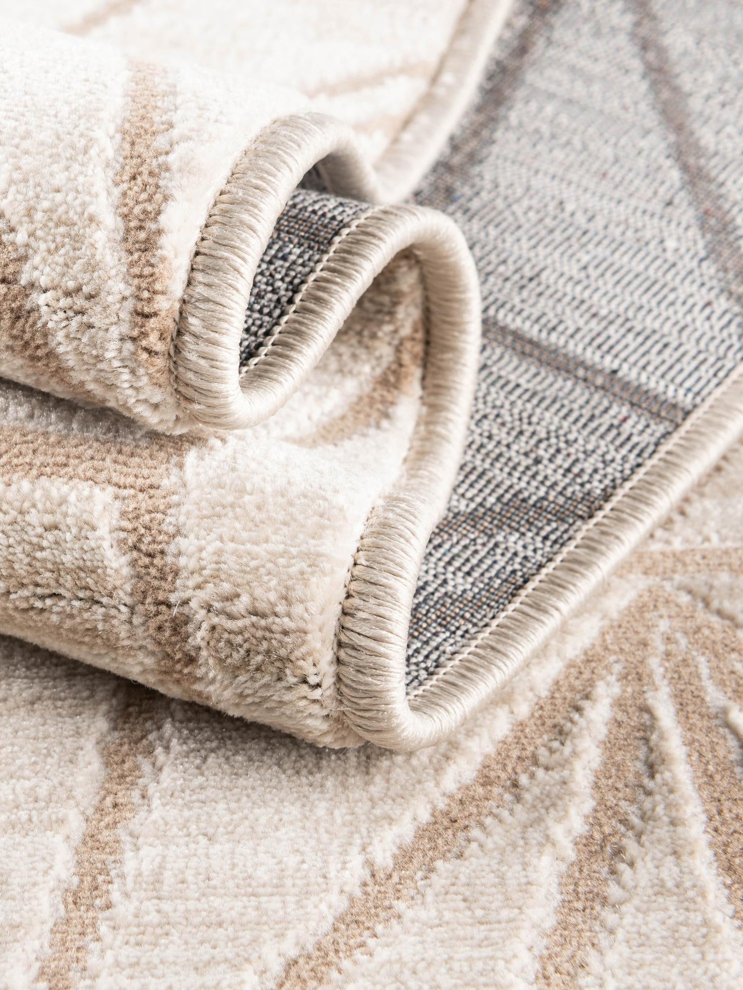Beige 2' 7 x 10' Jill Zarin Uptown Runner Area Rug 70% Polypropylene & 30% Polyester  Contemporary Carpet for Living, Dining, Office, Bedroom for Sale at Rug Engine