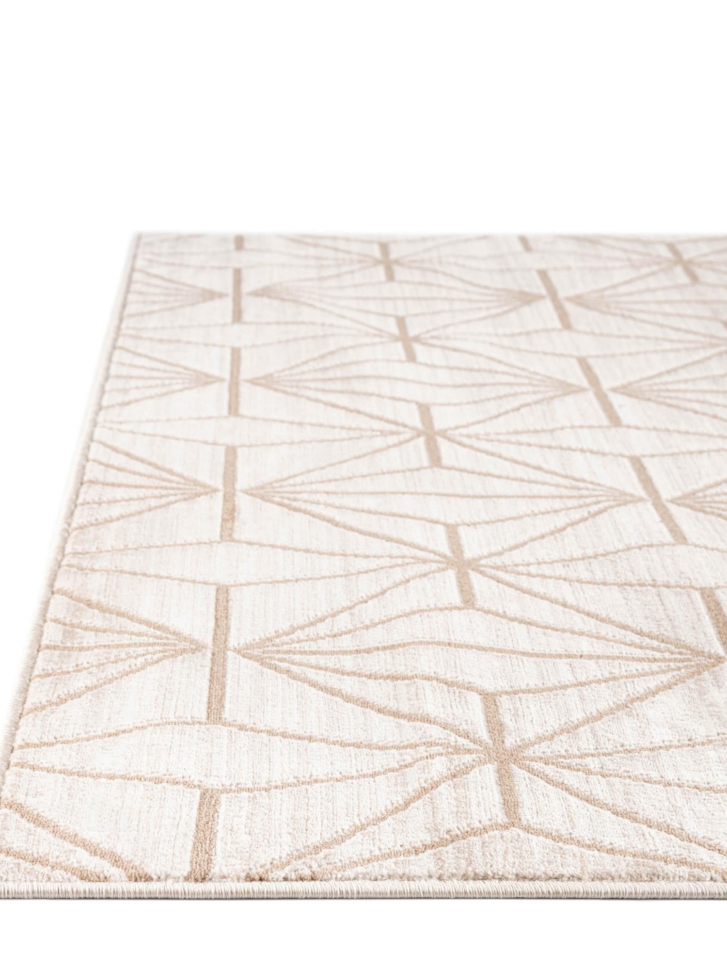 Beige 10' x 10' Jill Zarin Uptown Square Area Rug 70% Polypropylene & 30% Polyester  Contemporary Carpet for Living, Dining, Office, Bedroom for Sale at Rug Engine
