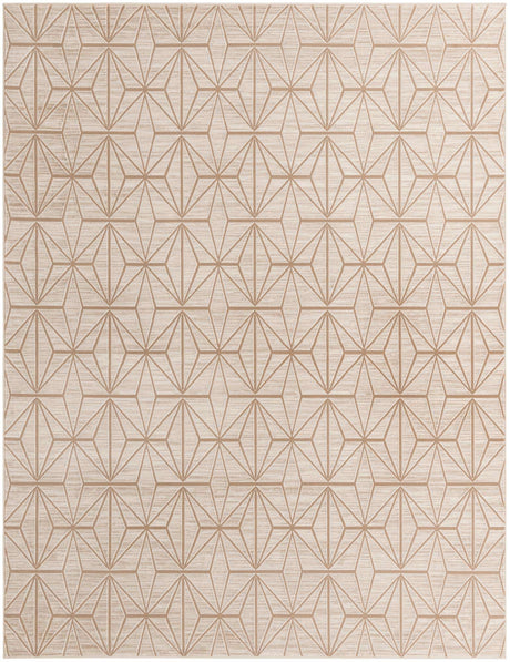 Beige 7' 10 x 10' Jill Zarin Uptown Rectangle Area Rug 70% Polypropylene & 30% Polyester  Contemporary Carpet for Living, Dining, Office, Bedroom for Sale at Rug Engine