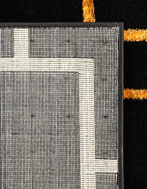 Black and Gold 5' 3 x 8' Marilyn Monroe Glam Rectangle Area Rug 70% Polypropylene & 30% Polyester Vivid Geometric Modern Carpet for Interior Home Decor for Sale at Rug Engine