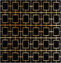 Black and Gold 7' 10 x 7' 10 Marilyn Monroe Glam Square Area Rug 70% Polypropylene & 30% Polyester Vivid Geometric Modern Carpet for Interior Home Decor for Sale at Rug Engine