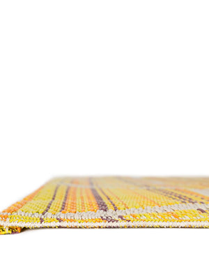 Yellow 2' x 6' 1 Vista Breeze Outdoor Runner Area Rug Weather Resistant for Patio, Deck, Terrace, Balcony, Porch Colorful Vivid Modern Outside Carpet for Sale at Rug Engine