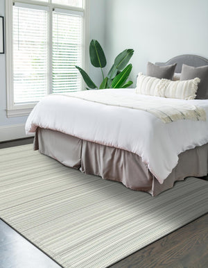 Pastel Gray 4' 1 x 6' 1 Vista Breeze Outdoor Rectangle Area Rug Weather Resistant for Patio, Deck, Terrace, Balcony, Porch Colorful Vivid Modern Outside Carpet for Sale at Rug Engine