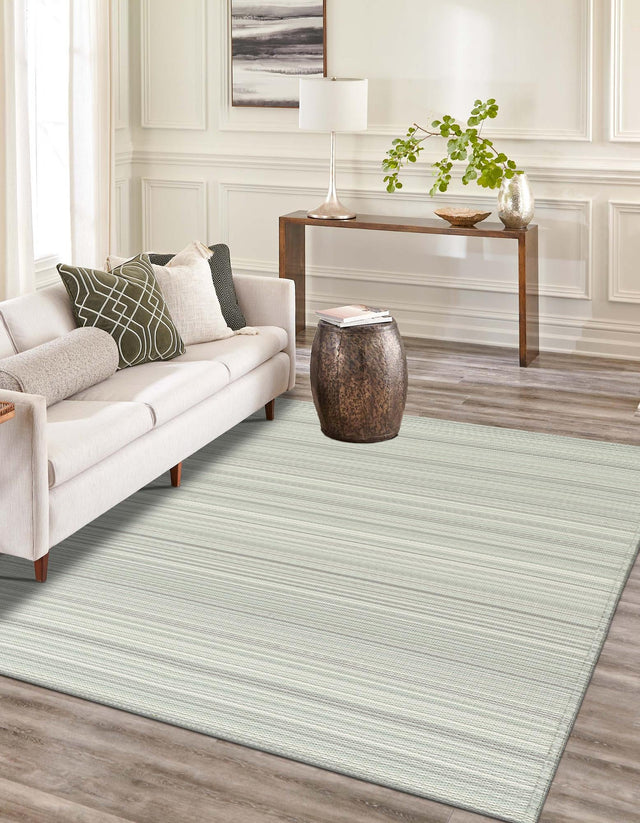 Pastel Gray 4' 1 x 6' 1 Vista Breeze Outdoor Rectangle Area Rug Weather Resistant for Patio, Deck, Terrace, Balcony, Porch Colorful Vivid Modern Outside Carpet for Sale at Rug Engine