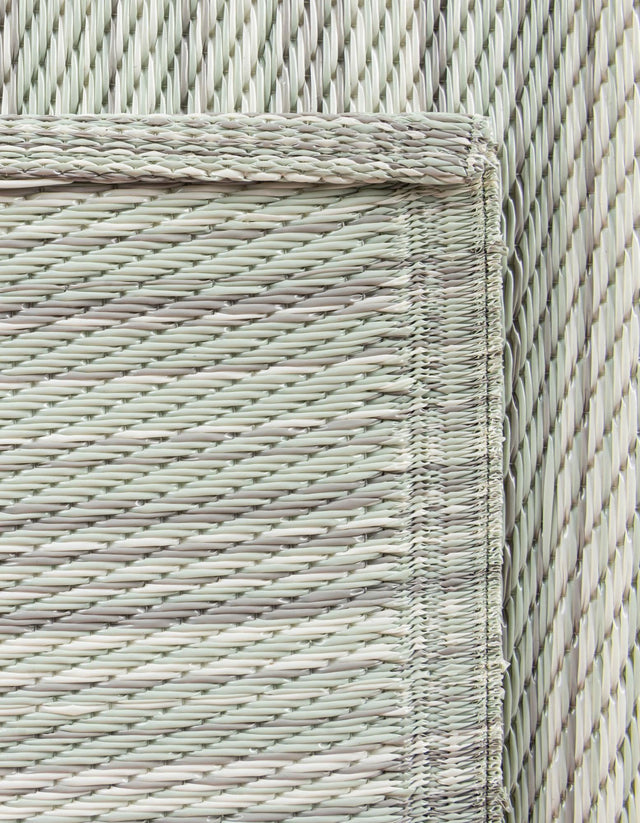 Pastel Gray 2' x 6' 1 Vista Breeze Outdoor Runner Area Rug Weather Resistant for Patio, Deck, Terrace, Balcony, Porch Colorful Vivid Modern Outside Carpet for Sale at Rug Engine