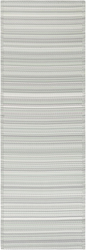 Pastel Gray 2' x 6' 1 Vista Breeze Outdoor Runner Area Rug Weather Resistant for Patio, Deck, Terrace, Balcony, Porch Colorful Vivid Modern Outside Carpet for Sale at Rug Engine