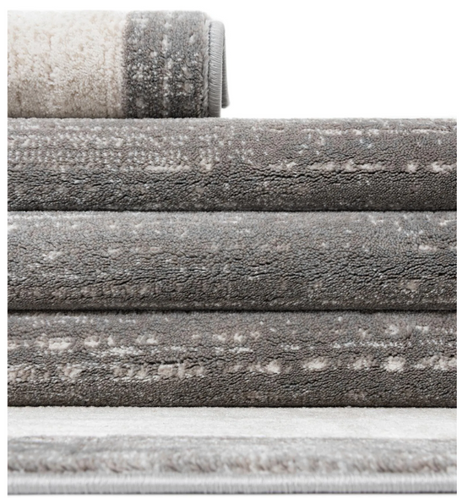 Gray 8' x 10' Jill Zarin Uptown Rectangle Area Rug 70% Polypropylene & 30% Polyester  Contemporary Carpet for Living, Dining, Office, Bedroom for Sale at Rug Engine