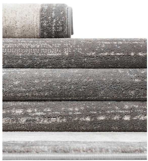 Gray 8' x 10' Jill Zarin Uptown Rectangle Area Rug 70% Polypropylene & 30% Polyester  Contemporary Carpet for Living, Dining, Office, Bedroom for Sale at Rug Engine