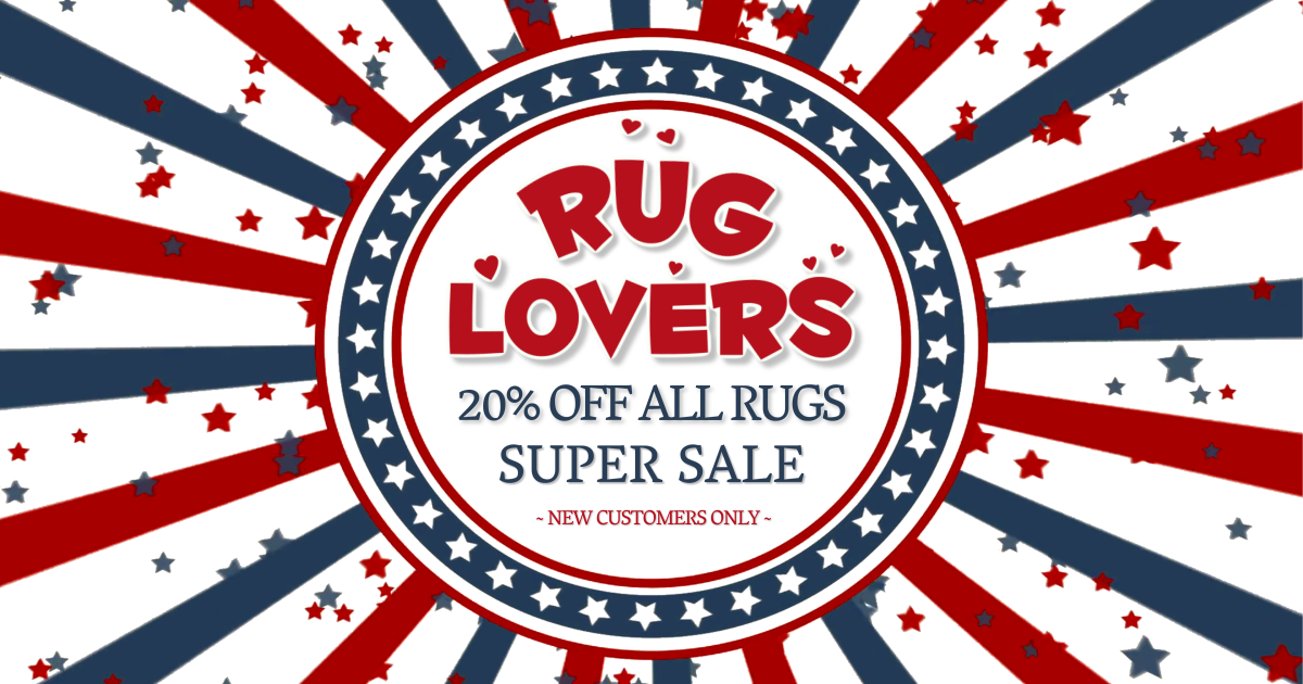 New Customer Promo Banner - 20% Off All Rugs. Shop Over 50,000 Area Rugs with Free Shipping at Rug Engine!