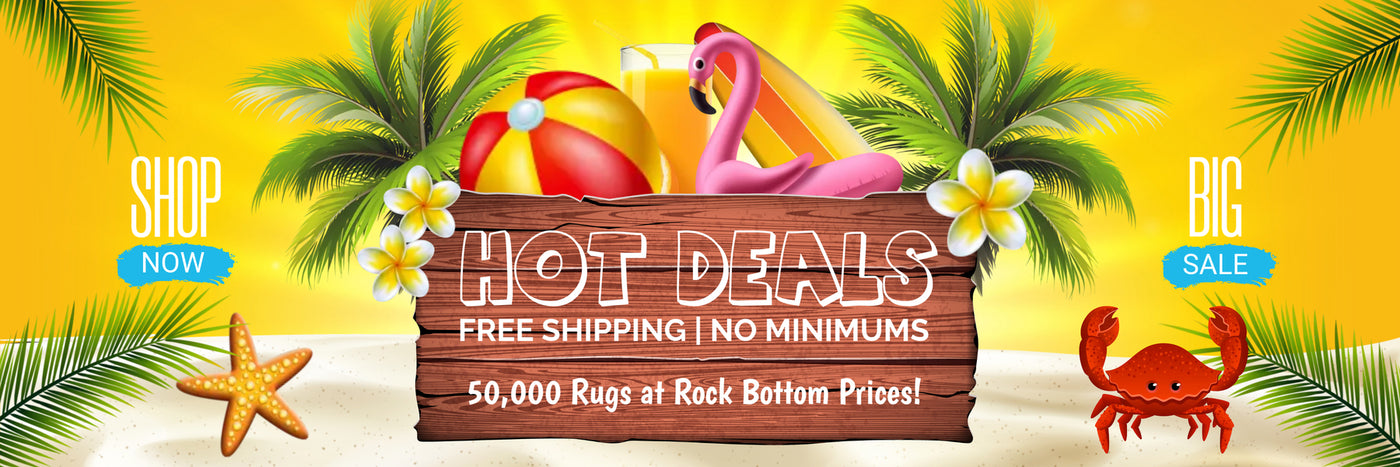 Hot Deals on Over 50,000 Rugs at Rug Engine